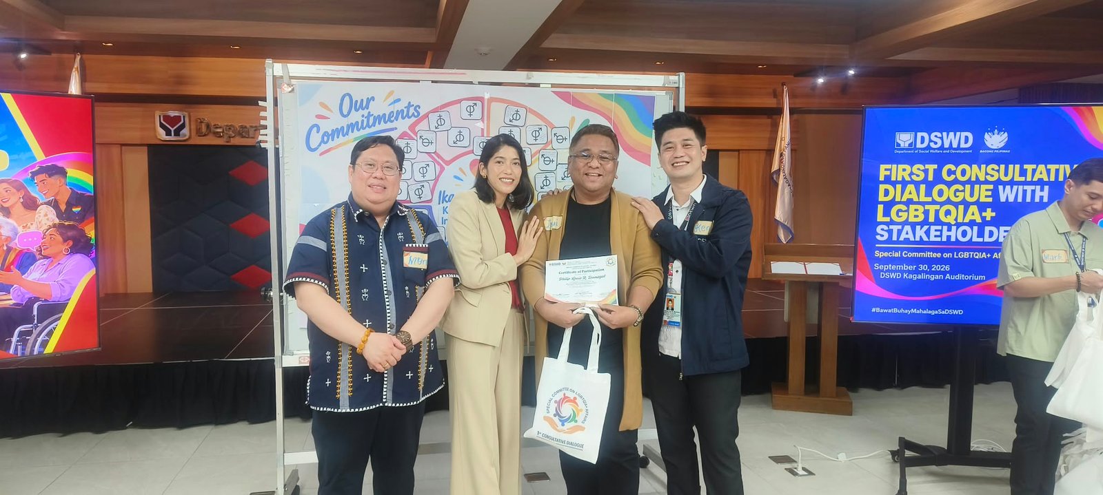 FCOA INC. SA UNANG DSWD SPECIAL COMMITTEE ON LGBTQIA+ AFFAIRS DIALOGUE